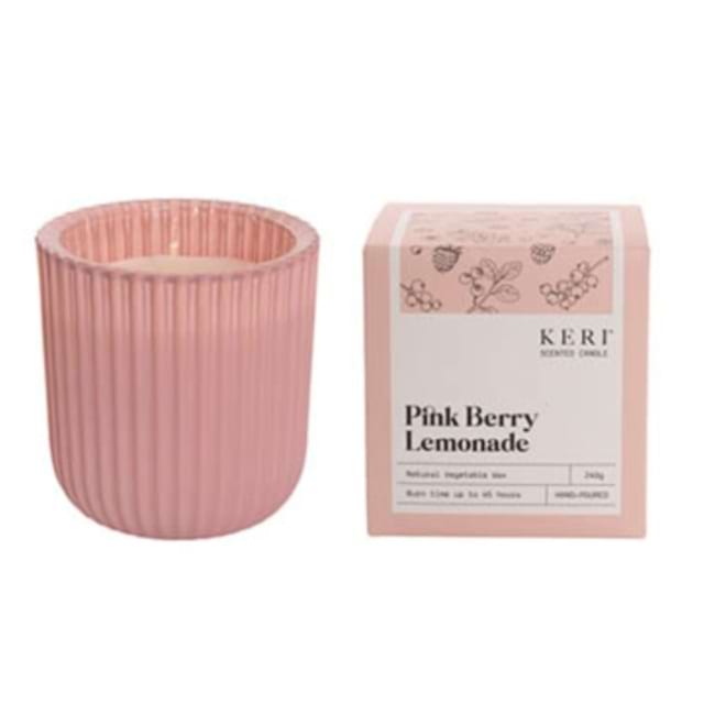 Pink Berry Lemonade Candle 240g